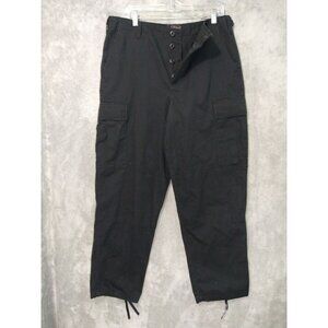 Tru Spec Pants Mens Medium Black BDU Tactical Cargo Military Combat Uniform
